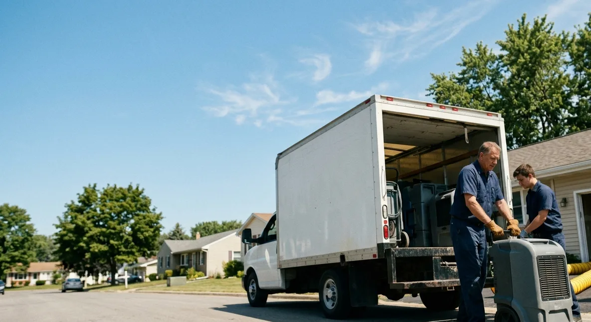 Water Damage Cleanup in Benton Harbor, MI near me